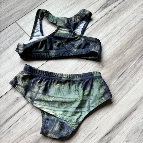 palm Patterned Bikini Set - Picture 2 of 4